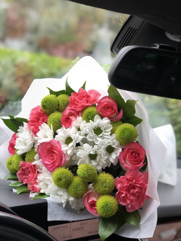 Букет " моей любимой", артикул F64621 - 7018 рублей, доставка по городу. Flawery - доставка цветов