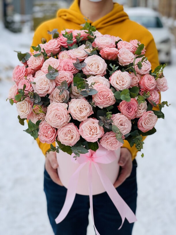 Композиция «охапка нежности», артикул F1096913 - 9500 рублей, доставка по городу. Flawery - доставка цветов