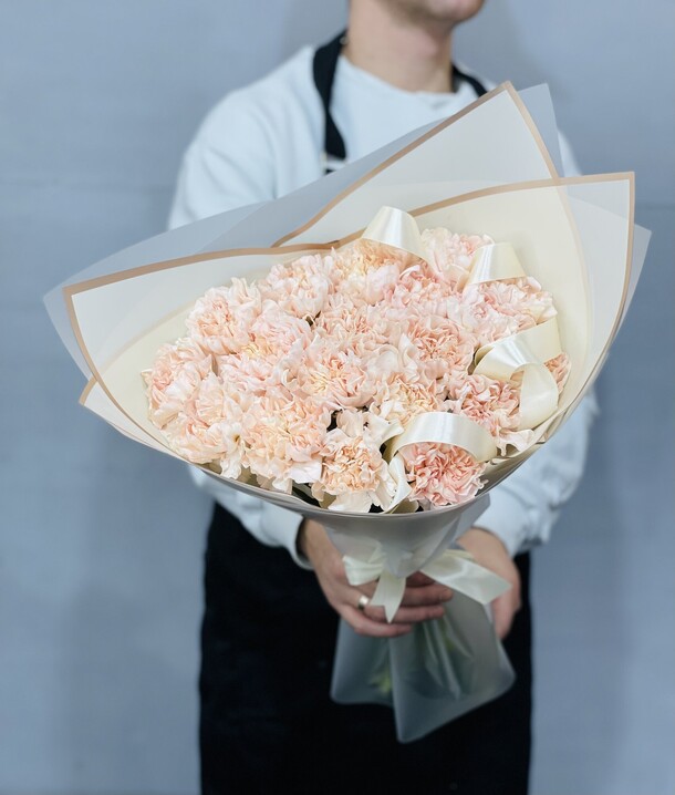 Карамельный диантус, артикул F1146365 - 5600 рублей, доставка по городу. Flawery - доставка цветов