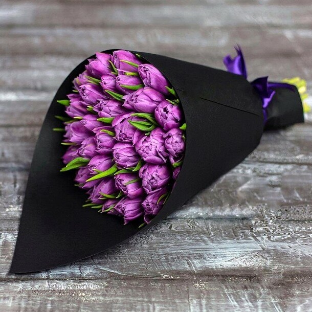 Пионовидные тюльпаны, артикул F75217 - 6050 рублей, доставка по городу. Flawery - доставка цветов