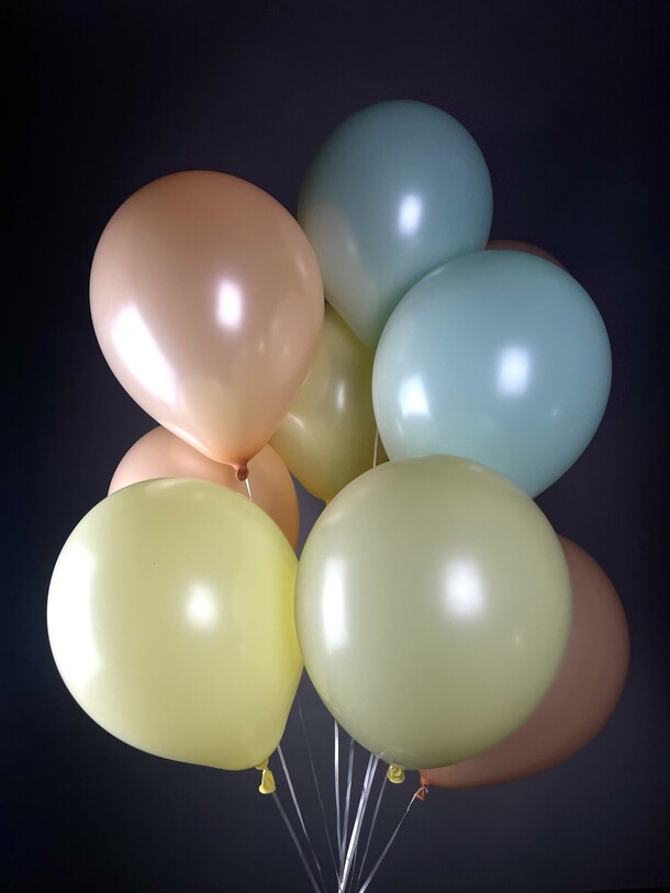 Микс гелиевых шаров, артикул F1252100 - 2650 рублей, доставка по городу. Flawery - доставка цветов