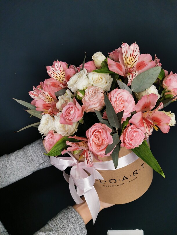 Нежность🌸, артикул F108631 - 3410 рублей, доставка по городу. Flawery - доставка цветов