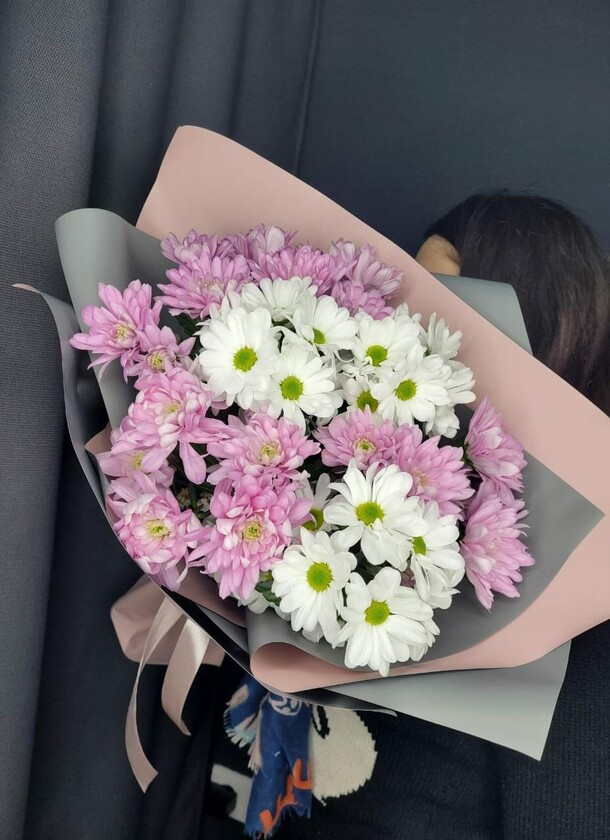 Хризантема🌸, артикул F1092544 - 4510 рублей, доставка по городу. Flawery - доставка цветов