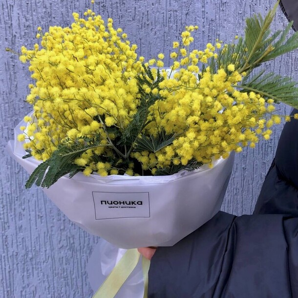 Букет из мимозы, артикул F1370832 - 2310 рублей, доставка по городу. Flawery - доставка цветов
