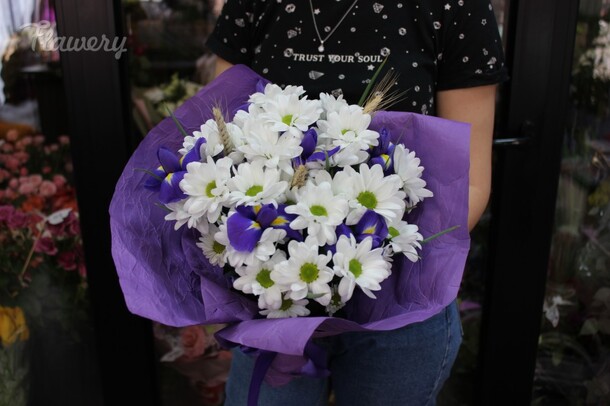 Луговая нежность🌺, артикул F28419 - 4290 рублей, доставка по городу. Flawery - доставка цветов