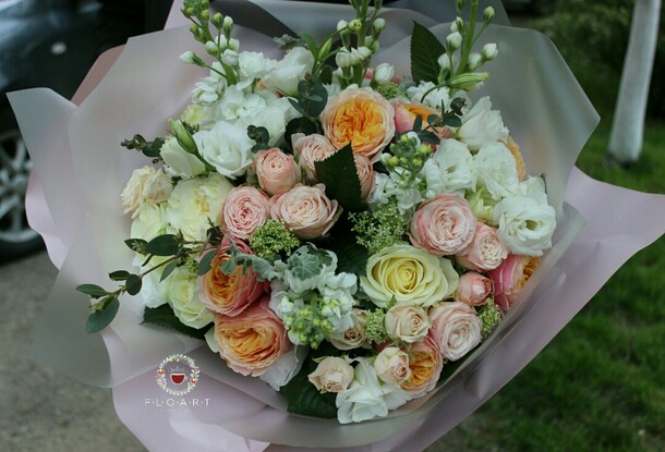 Восхищение тобой🌸, артикул F42621 - 15070 рублей, доставка по городу. Flawery - доставка цветов