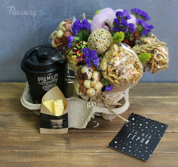 Кофейный сервиз для супергероя🌸, артикул F43470 - 2530 рублей, доставка по городу. Flawery - доставка цветов