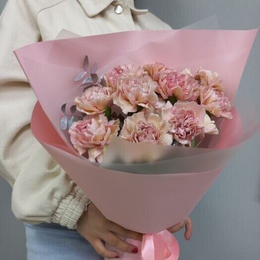 Нежные диантусы, артикул F1165806 - 2650 рублей, доставка по городу. Flawery - доставка цветов