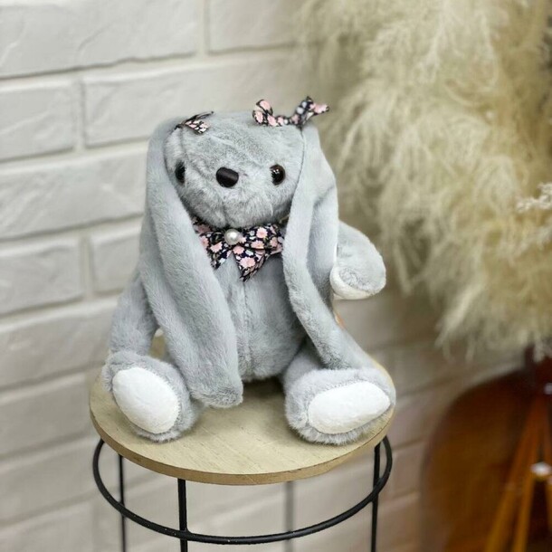 Мягкая игрушка заяц, артикул F1245514 - 1500 рублей, доставка по городу. Flawery - доставка цветов