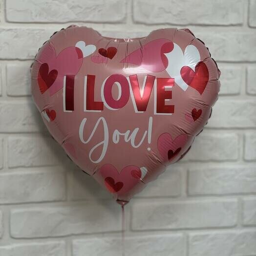 Шарик на 14 февраля, артикул F1381727 - 380 рублей, доставка по городу. Flawery - доставка цветов