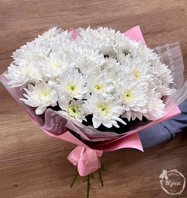 Букет хризантемы, артикул F1118307 - 6023 рублей, доставка по городу. Flawery - доставка цветов