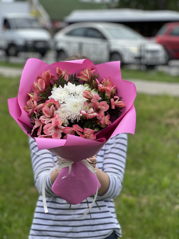 Букет нежность, артикул F1118826 - 4598 рублей, доставка по городу. Flawery - доставка цветов