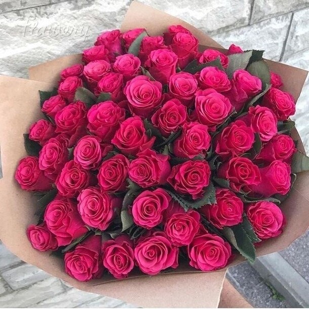 Букет роз, артикул F1123611 - 15428 рублей, доставка по городу. Flawery - доставка цветов