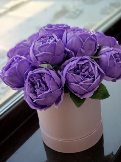 Пионы из мыла 11 шт, артикул F1127597 - 4259 рублей, доставка по городу. Flawery - доставка цветов