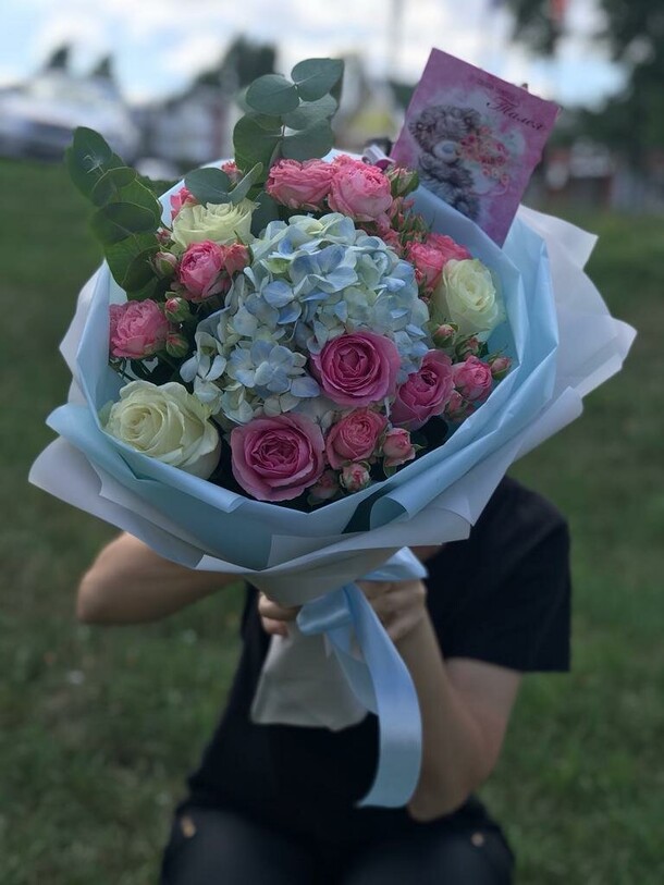 Букет зефирка, артикул F1132413 - 7150 рублей, доставка по городу. Flawery - доставка цветов