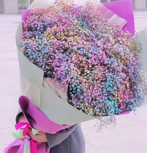 Букет из гипсофилы, артикул F1133228 - 28677 рублей, доставка по городу. Flawery - доставка цветов