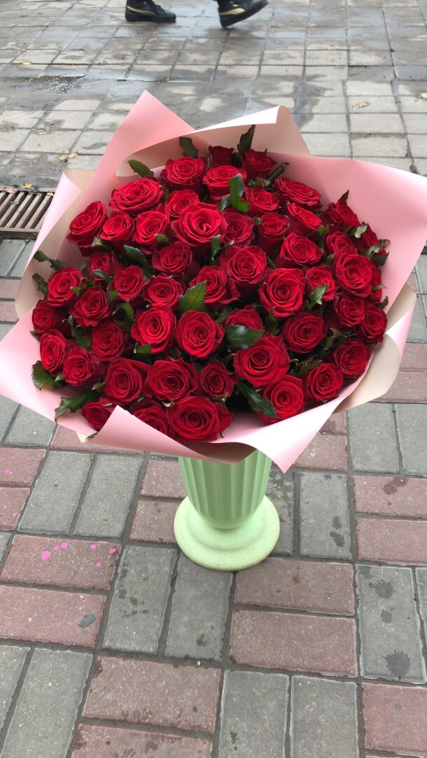 Роза бордо, артикул F1144932 - 15428 рублей, доставка по городу. Flawery - доставка цветов