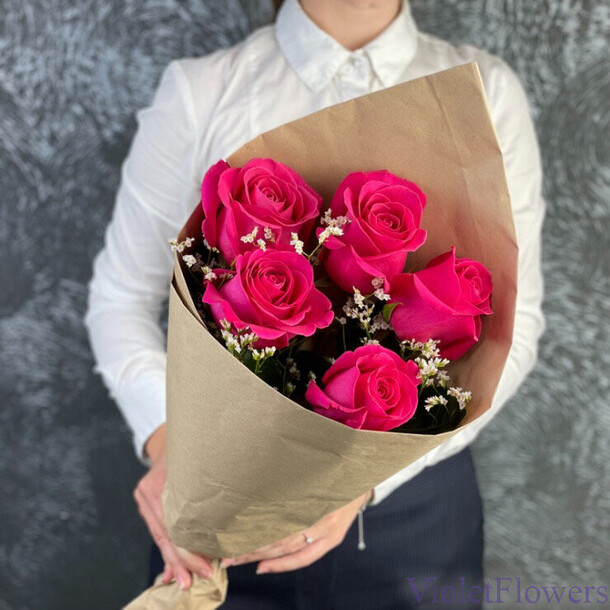 Букет роз, артикул F1145681 - 4719 рублей, доставка по городу. Flawery - доставка цветов