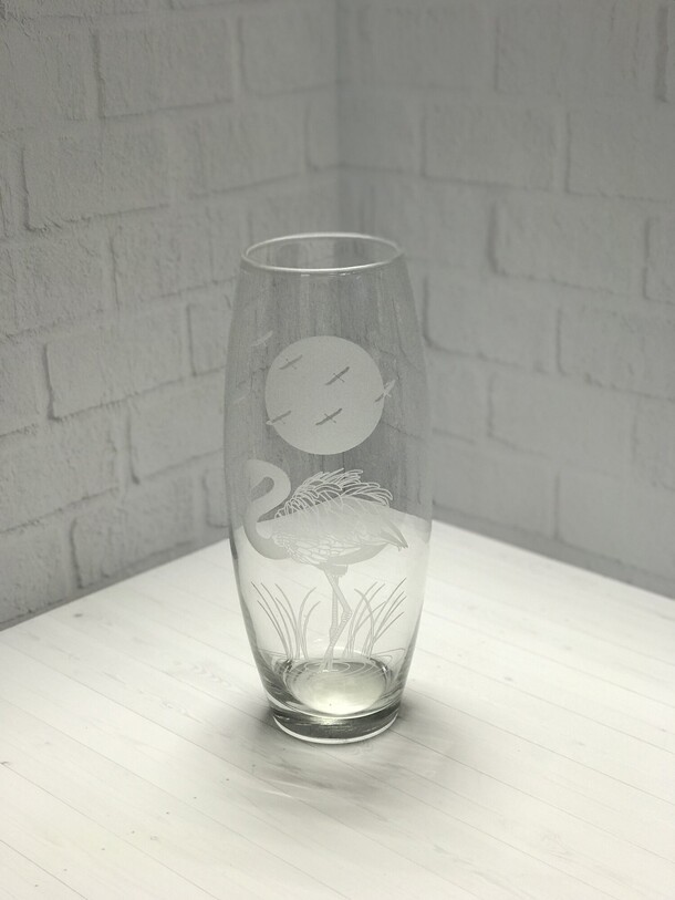 Ваза фламинго, артикул F1164579 - 866 рублей, доставка по городу. Flawery - доставка цветов