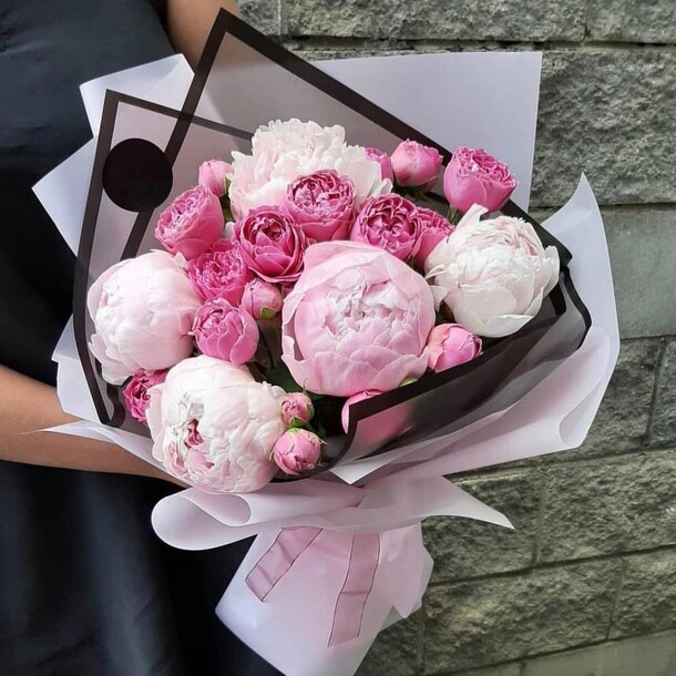 Букетик двойное капучино, артикул F1294638 - 10164 рублей, доставка по городу. Flawery - доставка цветов