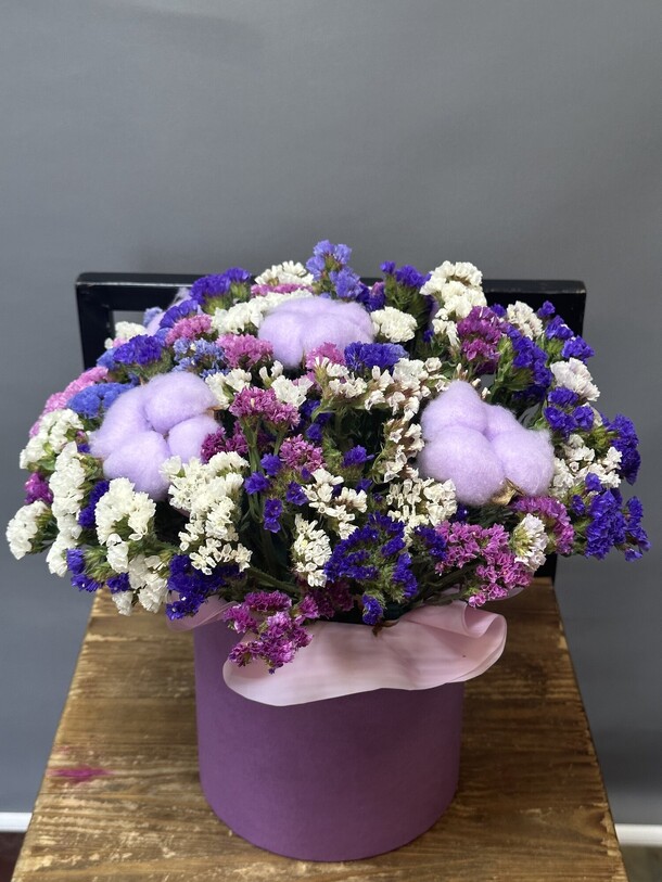 Букет из сухоцветов, артикул F1323693 - 8250 рублей, доставка по городу. Flawery - доставка цветов