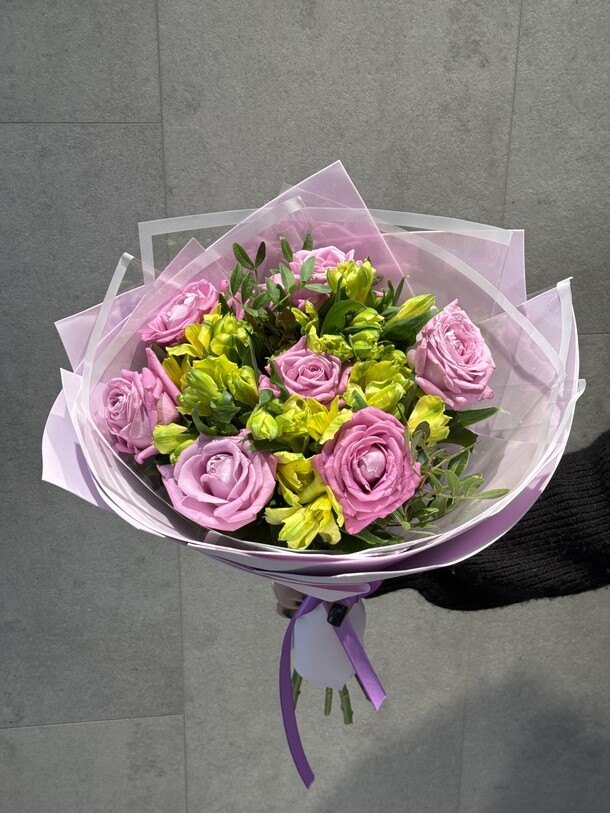 Букет лавандовый, артикул F1362169 - 6534 рублей, доставка по городу. Flawery - доставка цветов