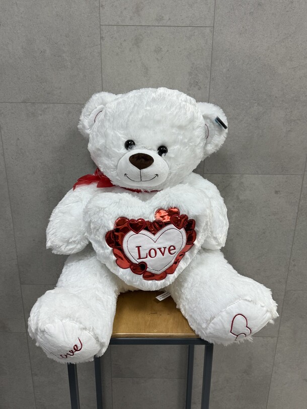 Мишка номер 60, артикул F1366248 - 7442 рублей, доставка по городу. Flawery - доставка цветов