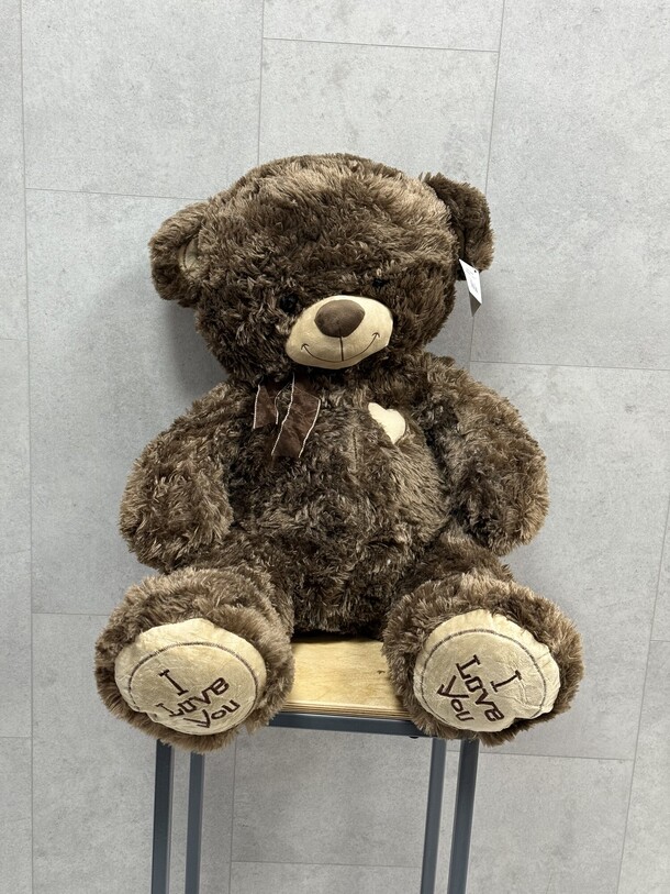 Мишка номер 85, артикул F1369080 - 6353 рублей, доставка по городу. Flawery - доставка цветов