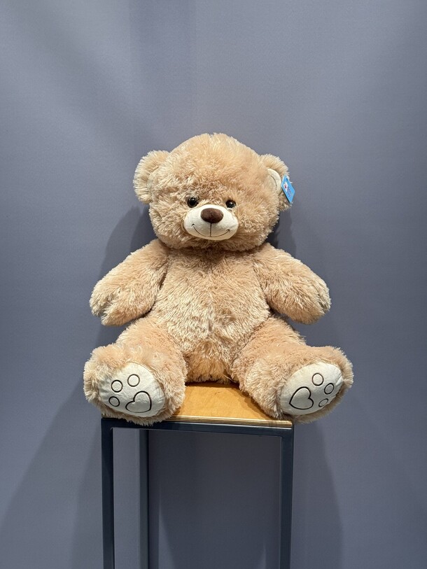 Мишка номер 50, артикул F1370115 - 3993 рублей, доставка по городу. Flawery - доставка цветов