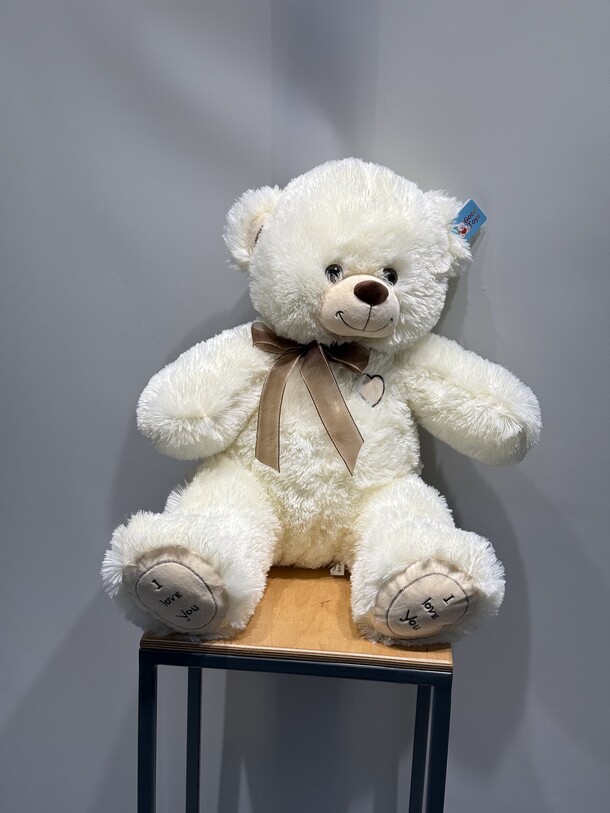 Мишка номер 50, артикул F1370119 - 3993 рублей, доставка по городу. Flawery - доставка цветов