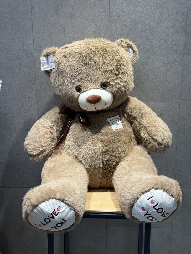 Мишка номер 60, артикул F1383802 - 6353 рублей, доставка по городу. Flawery - доставка цветов