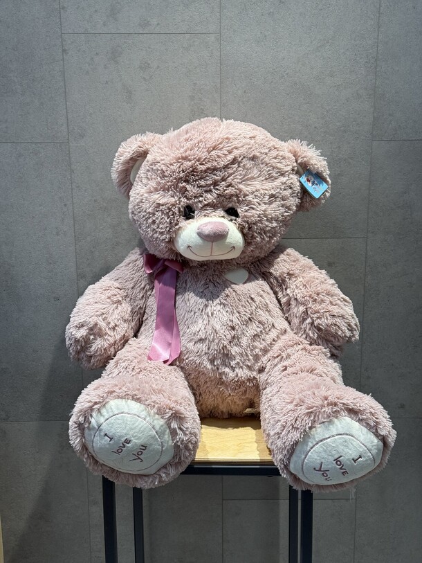 Мишка номер 60, артикул F1383804 - 6353 рублей, доставка по городу. Flawery - доставка цветов