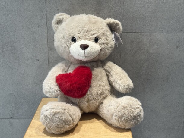 Мишка с сердцем номер 147, артикул F1443463 - 3630 рублей, доставка по городу. Flawery - доставка цветов