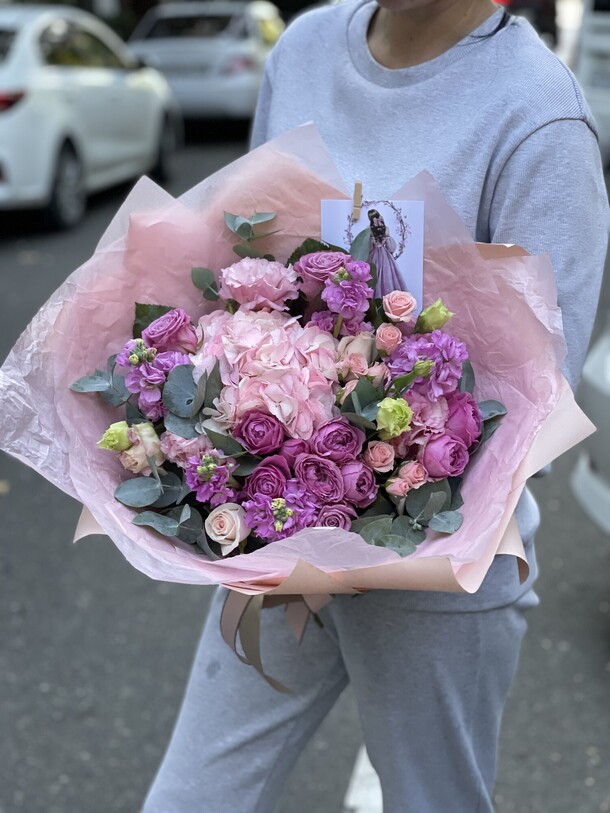 Розовый фламинго, артикул F1081440 - 13980 рублей, доставка по городу. Flawery - доставка цветов