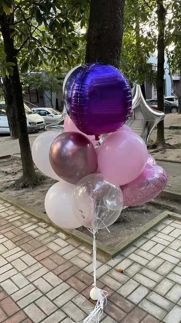 Шары, артикул F1081818 - 4200 рублей, доставка по городу. Flawery - доставка цветов