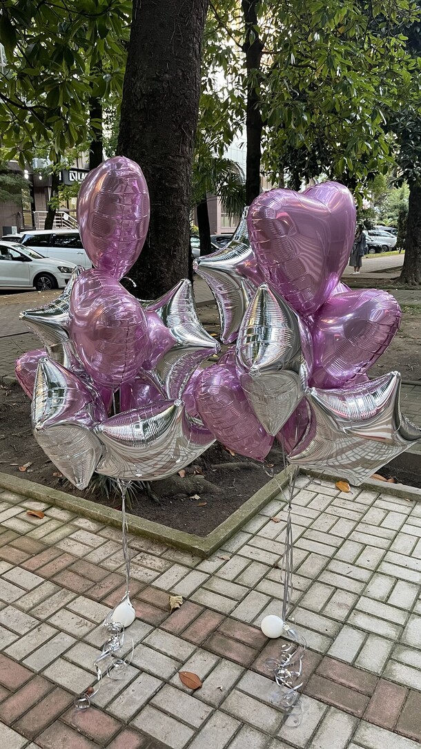 Шары, артикул F1081821 - 9750 рублей, доставка по городу. Flawery - доставка цветов