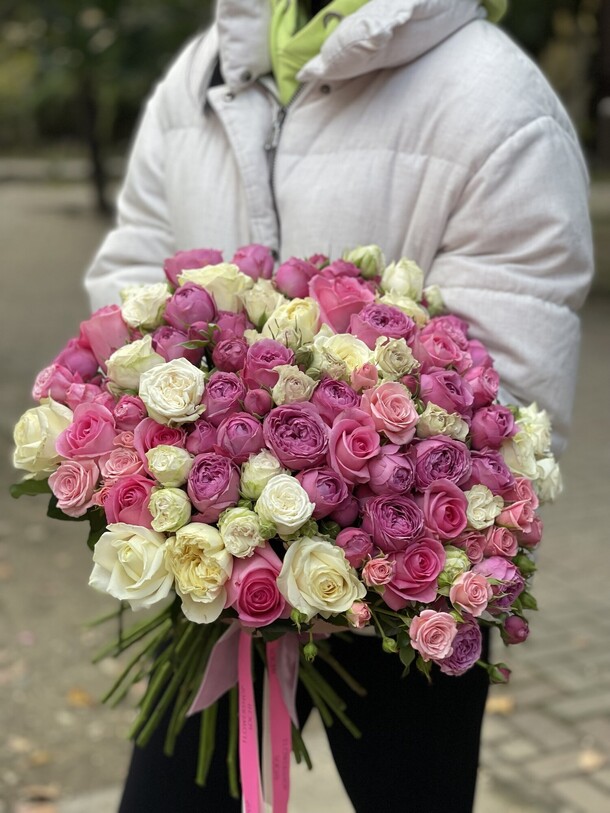 Розовая пантера, артикул F1090545 - 29445 рублей, доставка по городу. Flawery - доставка цветов