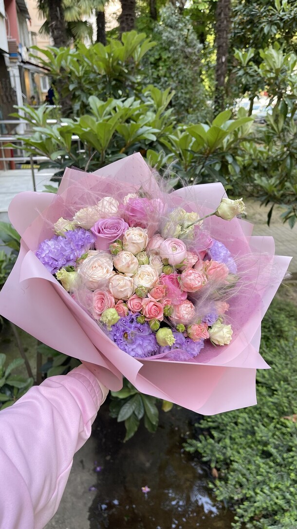 Сиреневый туман, артикул F1113260 - 11550 рублей, доставка по городу. Flawery - доставка цветов