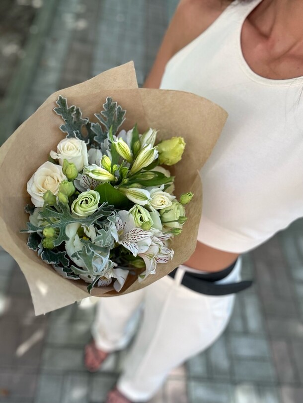 Белый снег, артикул F1207226 - 3200 рублей, доставка по городу. Flawery - доставка цветов