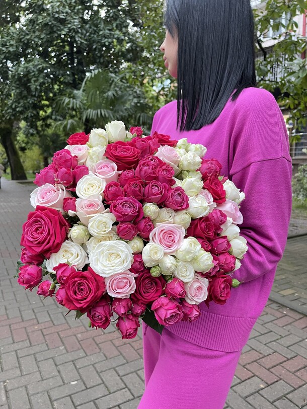 Розовый миг, артикул F1368835 - 12800 рублей, доставка по городу. Flawery - доставка цветов