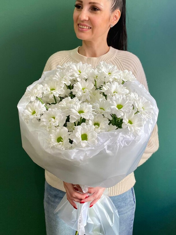 Ромашки для наташки №134, артикул F1496474 - 3450 рублей, доставка по городу. Flawery - доставка цветов