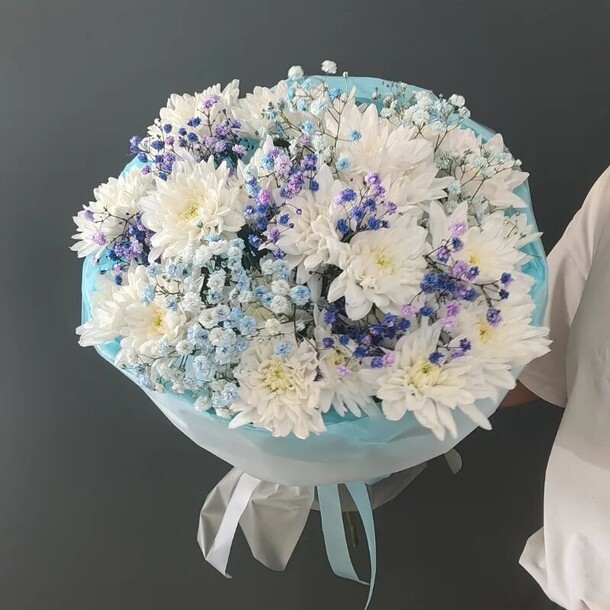 Голубая лагуна №517, артикул F1496541 - 4290 рублей, доставка по городу. Flawery - доставка цветов