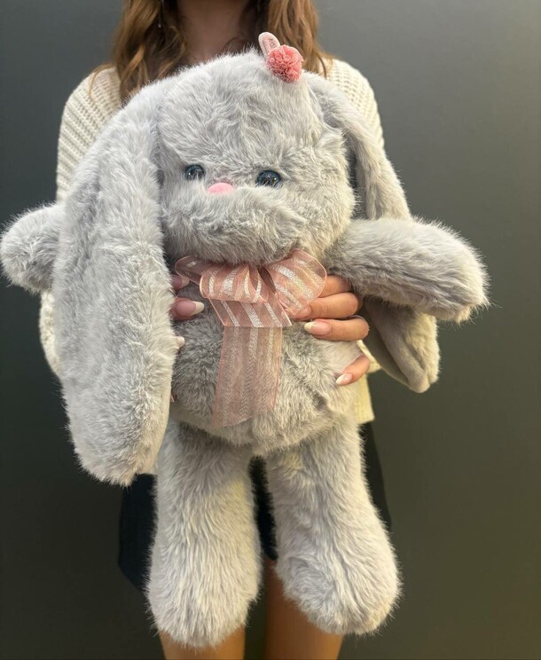 Заяц серый, артикул F1497367 - 3200 рублей, доставка по городу. Flawery - доставка цветов