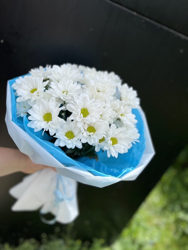 Очаровательные ромашки, артикул F1203772 - 2844 рублей, доставка по городу. Flawery - доставка цветов