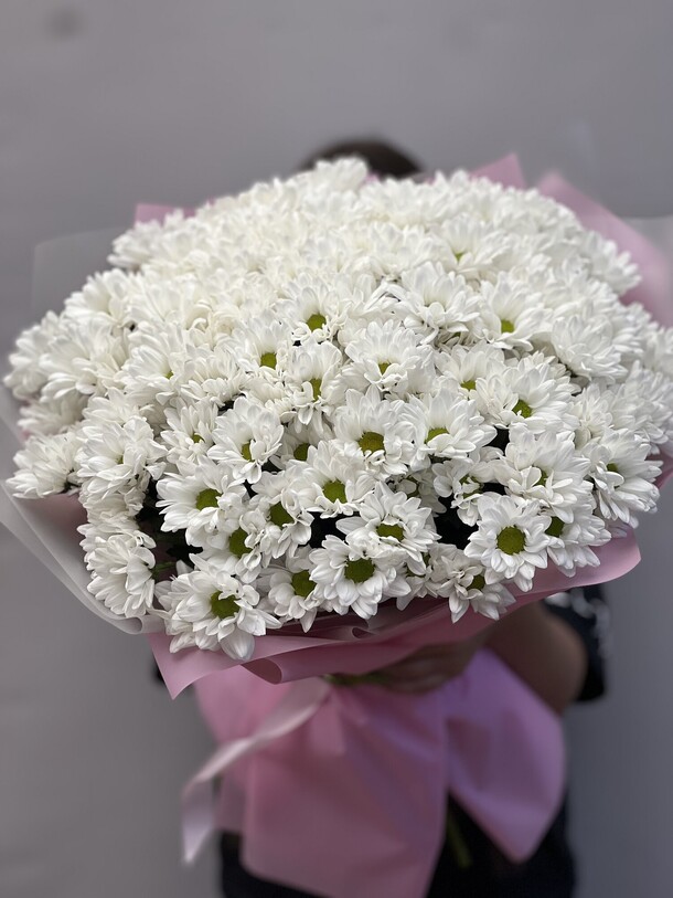 Букет ромашек 25 шт, артикул F1451507 - 11798 рублей, доставка по городу. Flawery - доставка цветов