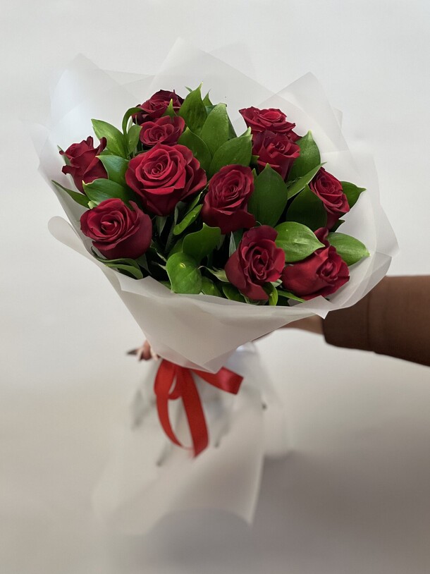 Букет для прекрасной дамы, артикул F1489388 - 3086 рублей, доставка по городу. Flawery - доставка цветов