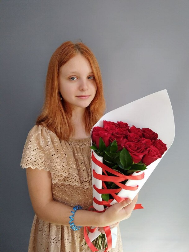 Маджи нуар букет из роз, артикул F1300720 - 6250 рублей, доставка по городу. Flawery - доставка цветов