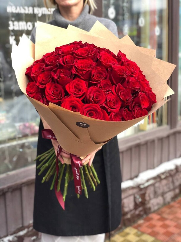 Букет ла ленд из роз, артикул F1307576 - 17950 рублей, доставка по городу. Flawery - доставка цветов