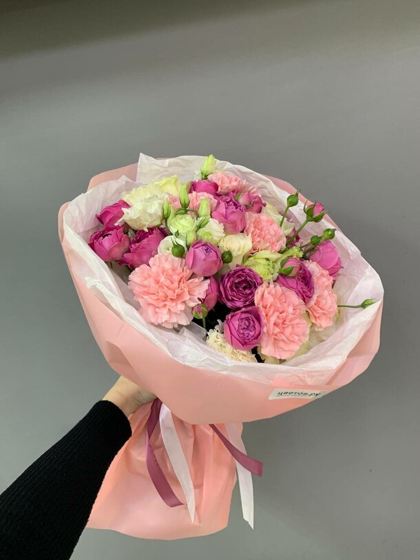 Букет фристайл, артикул F1331682 - 9500 рублей, доставка по городу. Flawery - доставка цветов