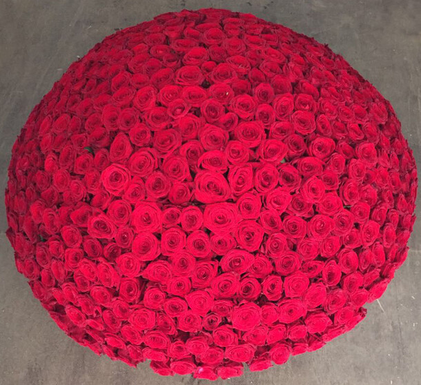 Букет из 501 розы, артикул F10045 - 127900 рублей, доставка по городу. Flawery - доставка цветов